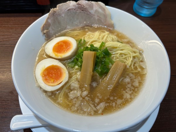「富岳ラーメン850円→キャンペーンで750+半熟玉子100円」@たけろくらーめん富岳 カレー＆ショップの写真
