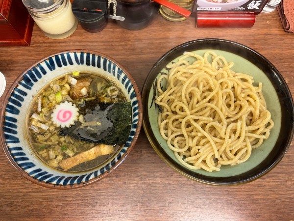 「一番搾り(並盛り)・あつもり 870円」@つけめん 三三㐂の写真