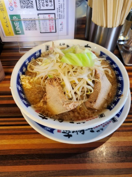 「並醤油らーめん」@らーめん大 一宮店の写真