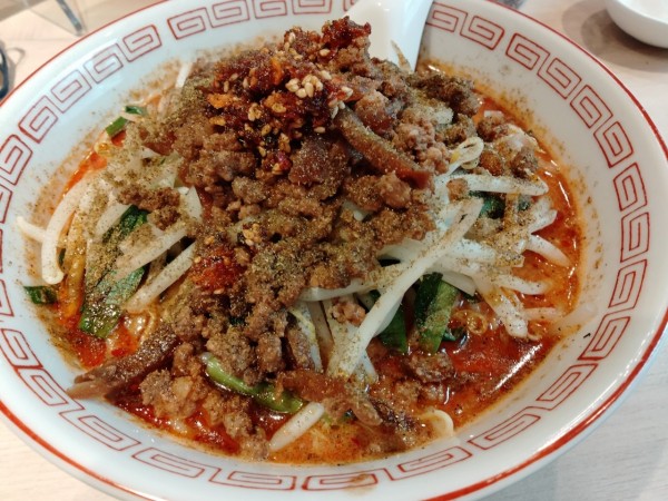 「口水担々麺＋激辛」@旬彩china口水の写真