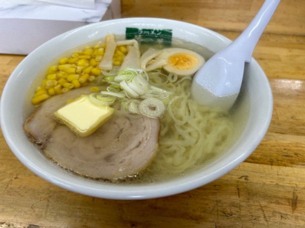 「塩バターコーンラーメン」@ラーメン夢の屋の写真