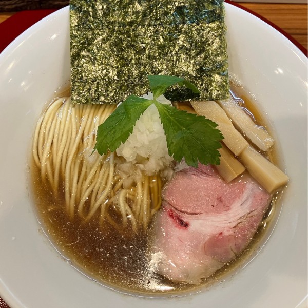 「煮干し中華蕎麦1000円」@煮干し中華蕎麦 彩葉にの写真