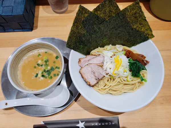 「[限定]家系煮干しつけ麺」@和風ピンポン竹末の写真