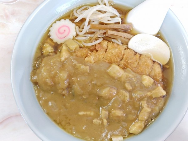 「カツカレーそば」@中華・洋食 南光軒の写真