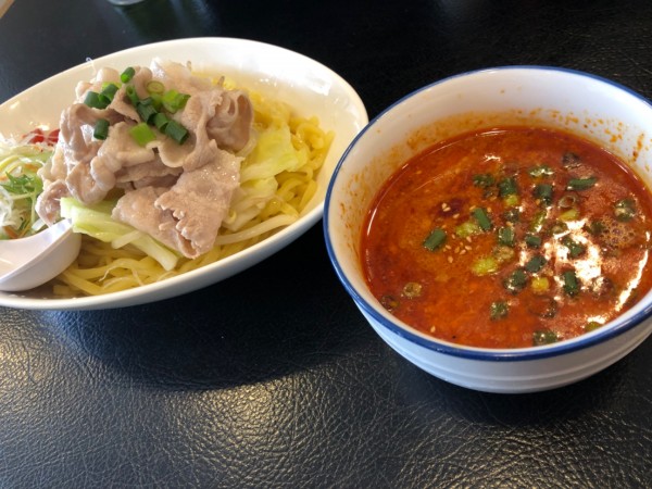 「豚バラ坦々麺つけ麺」@柏担々麺の写真