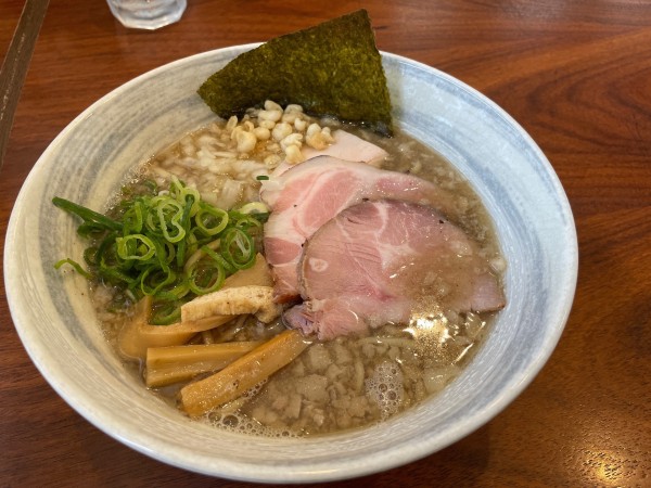 「背脂いりこそば(850円)&替玉(150円)」@讃岐ラーメン 香麦の写真