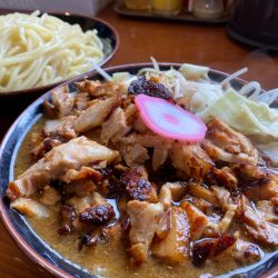 チャーシュー野菜つけそば　大盛り