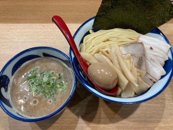 「特製つけそば(特盛400g)¥1280」@濃厚つけそば・中華そば のぶ良しの写真