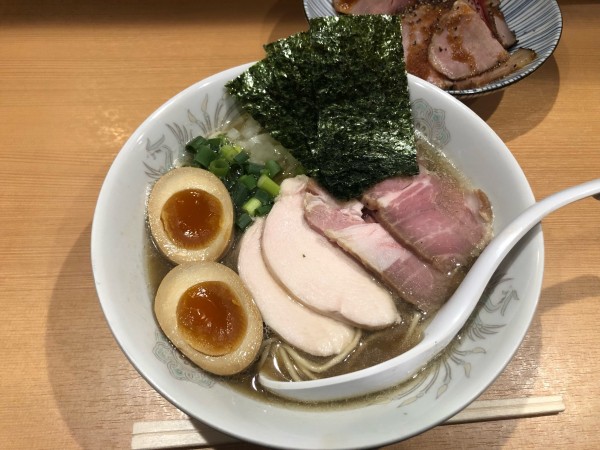 「特製煮干し中華そば」@北千住煮干中華蕎麦 かれんの写真