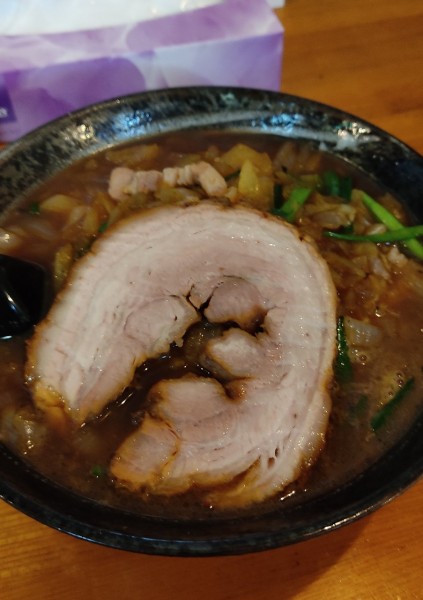 「にんにく醤油ラーメン」@麺処 らふてるの写真