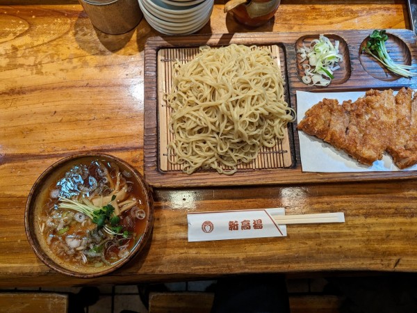 「ぱいくーつけめん中盛」@新高揚の写真