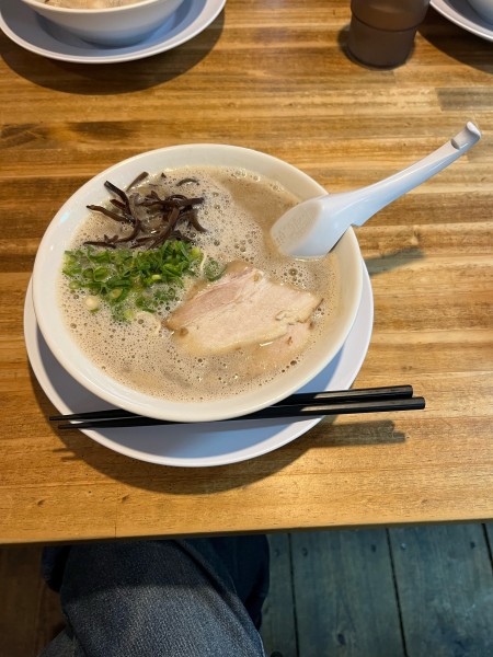 「豚骨ラーメン」@博多ラーメン まっしぐらの写真
