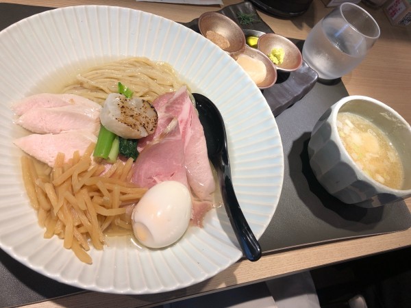 「特製　昆布水のホタテつけ麺　白」@Tokyo Style Noodle ほたて日和の写真
