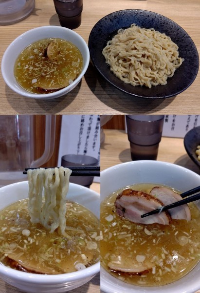 「『しおつけ麺+大盛(¥1000+150)』」@しおらーめん進化 2ndの写真