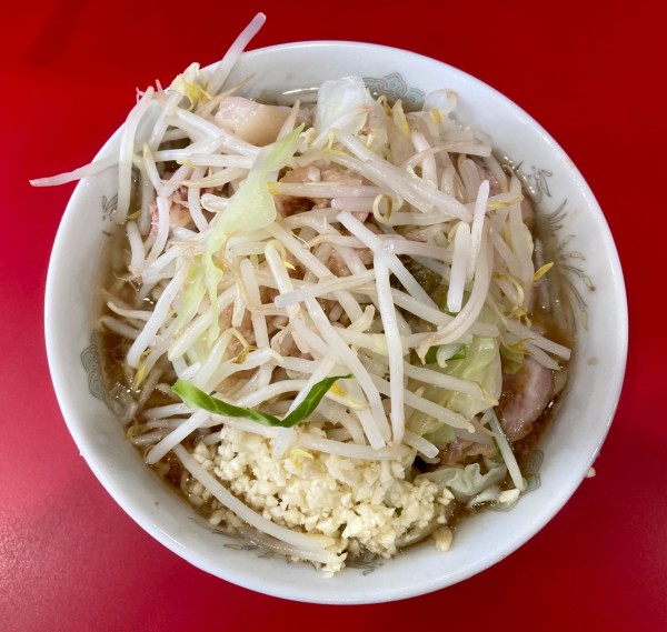 「小ラーメン 800円(ゼンブ)」@ラーメン二郎 生田駅前店の写真