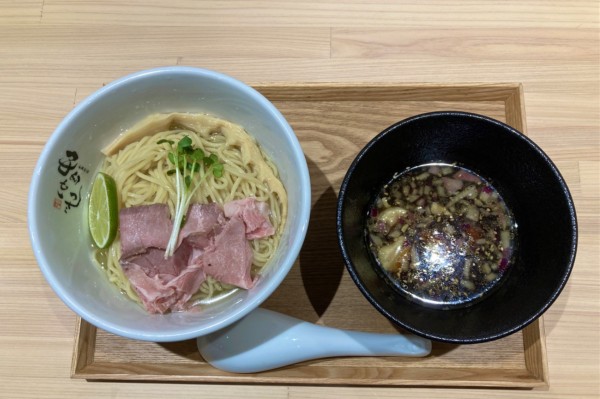 「昆布水つけそば」@濃厚鶏麺 ゆきかげ 浅草本店の写真