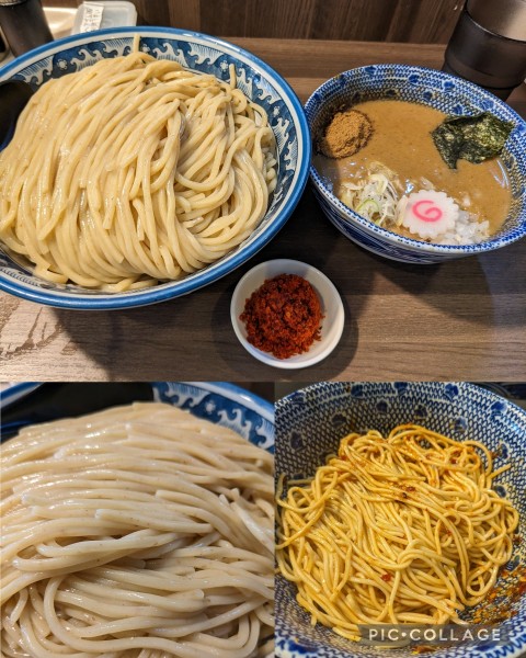 「辛つけ麺特盛」@狼煙 〜NOROSHI〜の写真