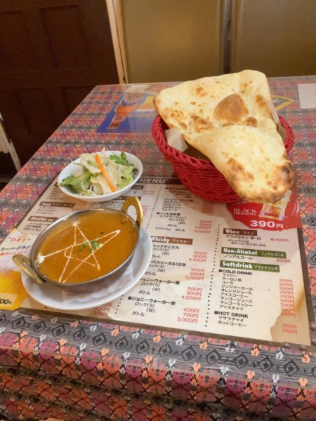 「ランチBセット　チキンカレー　激辛899円」@マザー・インディアの写真