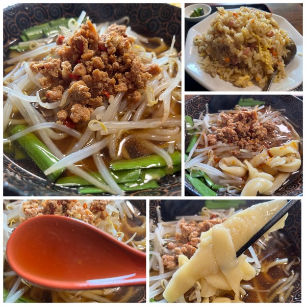 「台湾刀削麺 チャーハンセット 1100円」@香林坊の写真