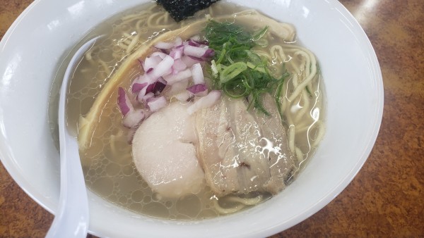 「はまぐり中華そば 塩」@中華そば 麺屋 来陣の写真