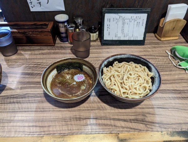 「つけ麺   並盛800円」@麺屋 英の写真