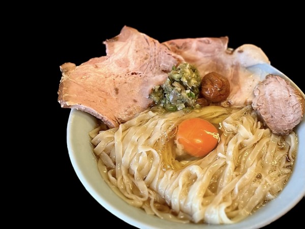 「冷やし昆布水まぜそば 750円」@豚骨らーめん れんの写真