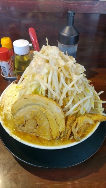 「ラーメン　ニンニク野菜増し」@らーめん天翔の写真