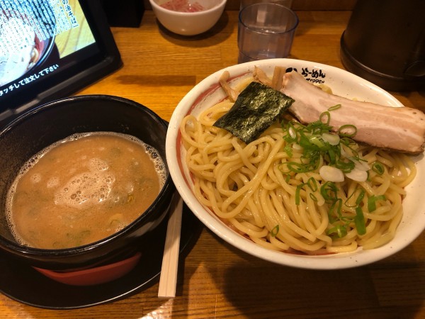 「豚骨つけめん」@とんこつらーめん てっぺんの写真