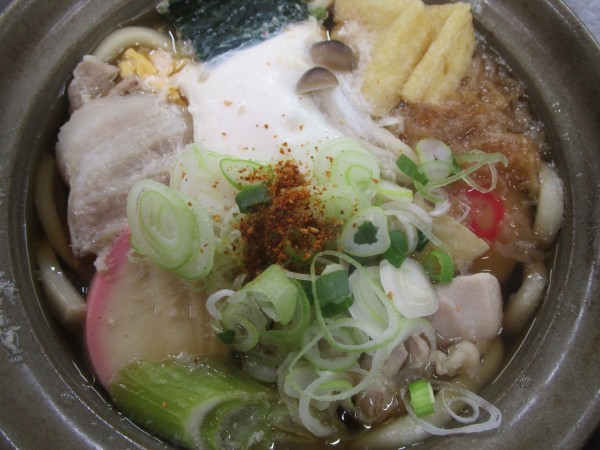 「鍋焼きうどん 800円」@信州の写真