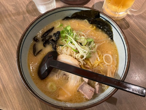 「味噌ラーメン」@白樺山荘 札幌ら〜めん共和国店の写真