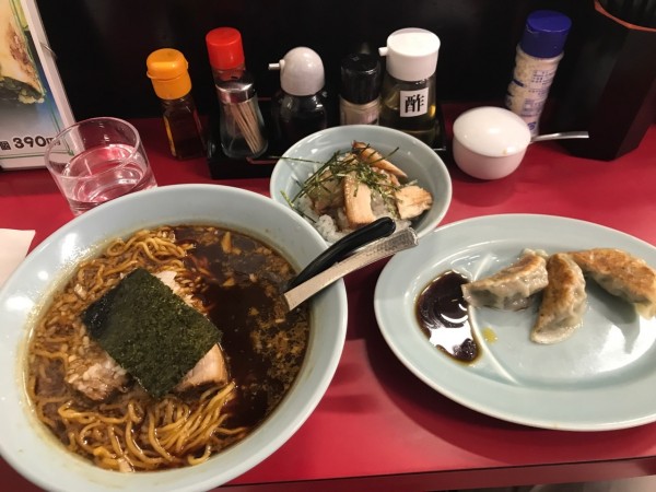 「ラーメンセット」@ラーメンつち家の写真