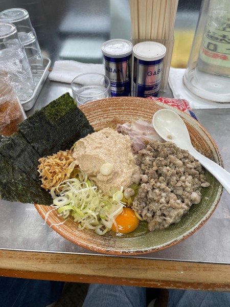 「真鯛卵まぜそば」@覆麺 智の写真