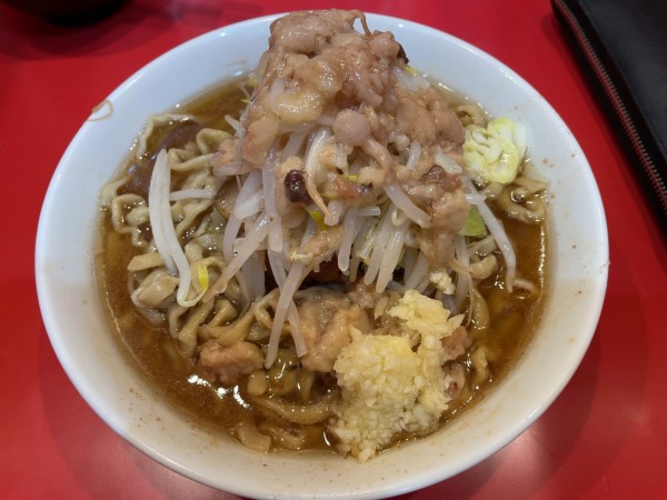 「ラーメン(ミニ)＋生卵」@麺屋 桐龍の写真