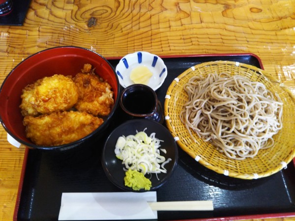 「昼ごはん6 親子天丼」@蕎麦匠 ひなたやの写真