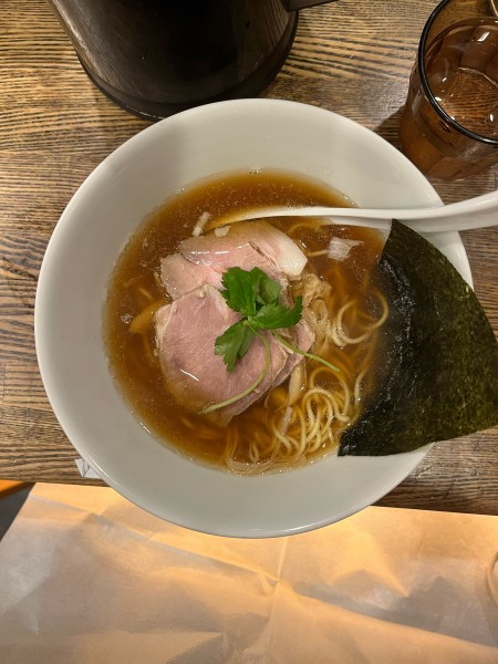 「平子煮干そば」@新橋 纏の写真