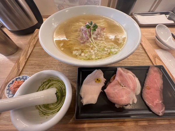 「特潮ラーメン・塩（1000円）」@だしかのの写真