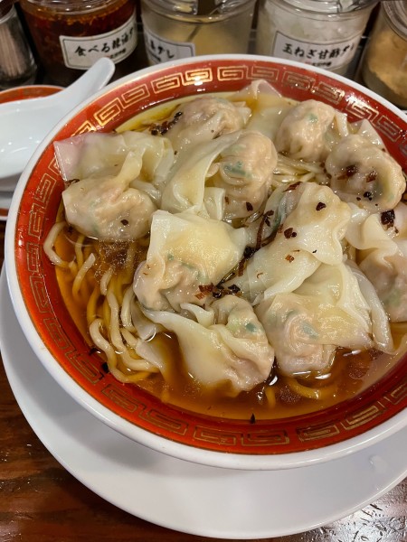 「わんたん太麺」@広州市場 西新宿店の写真