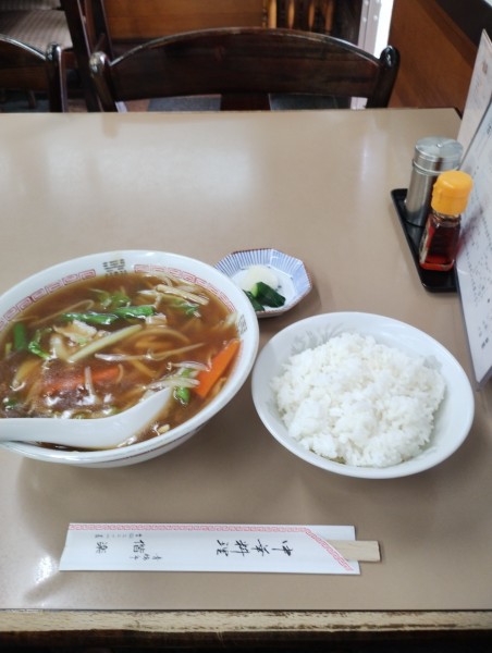 「中華そば　800円」@偕楽の写真