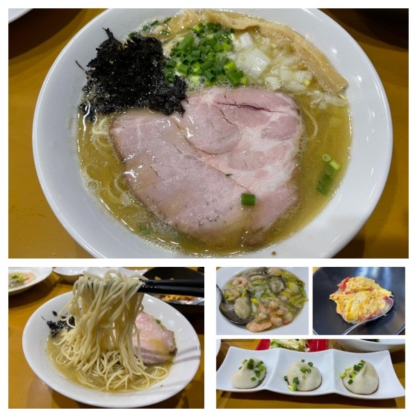 「煮干し香る塩らーめん 830円」@麺屋 扇 SENの写真