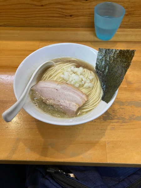 「白醤油ソバ」@煮干中華ソバ イチカワの写真