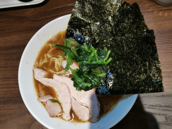 「ラーメン」@横浜家系らーめん 輝道家 水道橋駅前店の写真