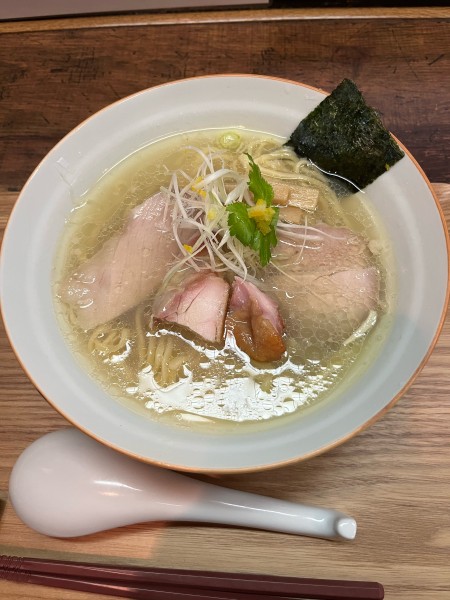 「塩蕎麦 1,000円」@中華蕎麦 仁香の写真