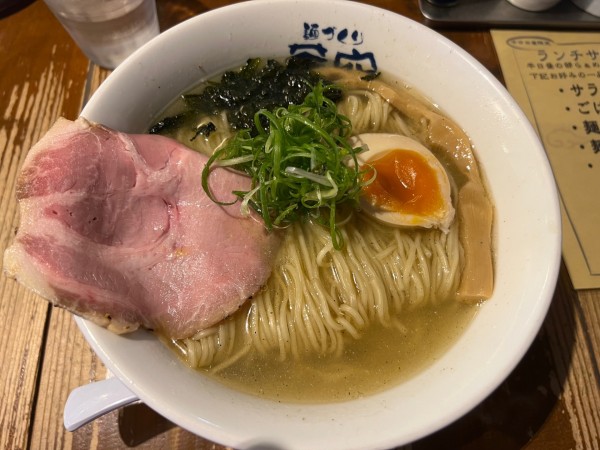 「磯潮らぁめん　特盛」@麺づくり 蒼空 本店の写真