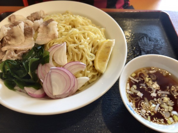 「国産豚つけ麺（大盛）」@天民閣の写真