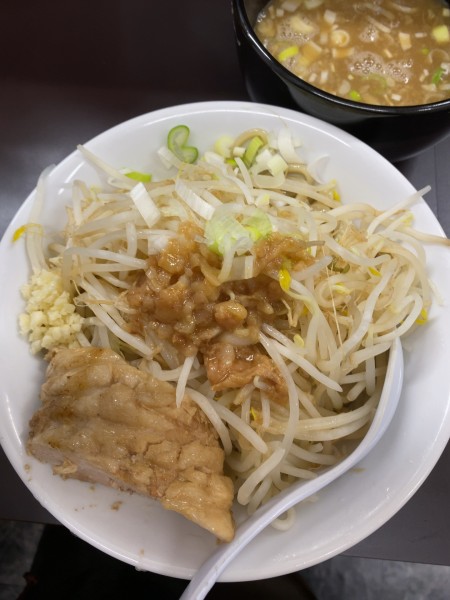 「【限定】シークヮーサーつけ麺1050+10円」@ラーメン一心の写真