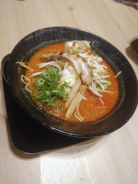 「辛味噌ラーメン」@五穀みそらーめん 味噌屋蔵之介 所沢けやき台店の写真
