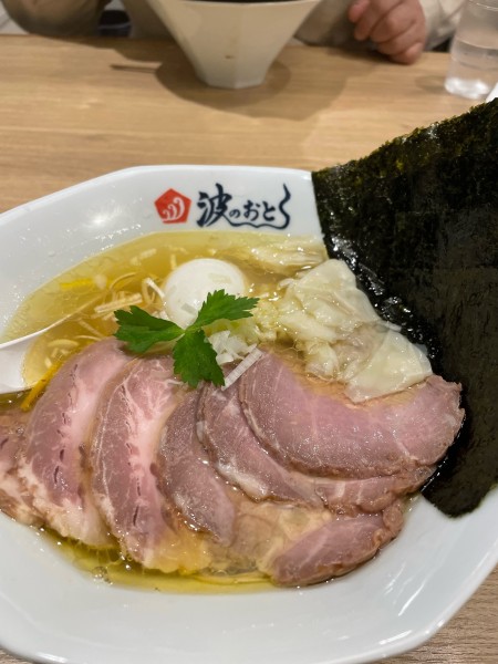 「特製塩ラーメン」@麺屋 波のおとの写真