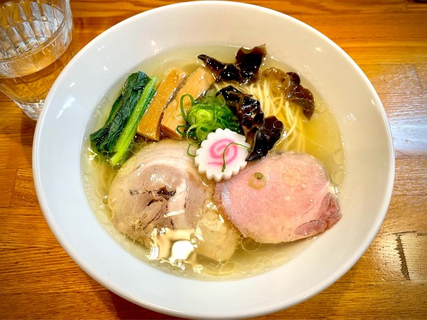 「塩そば　800」@しなそば 天味の写真