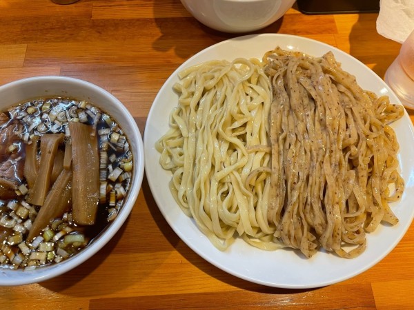 「焙煎二色つけ麺」@らぁめん りきどうの写真