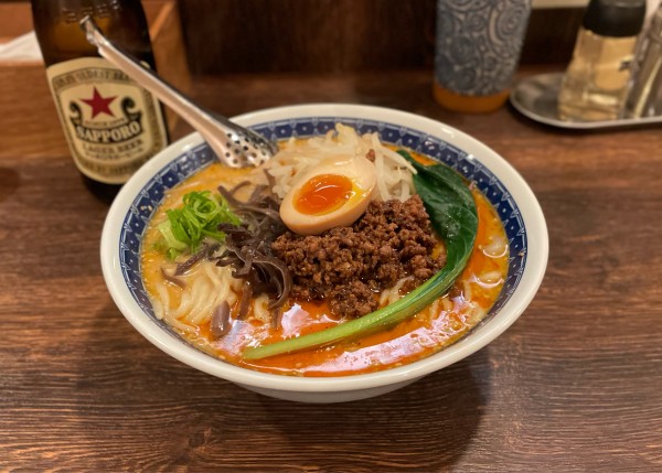 「辛味噌担担麺　¥1100」@麺恋処 き楽の写真